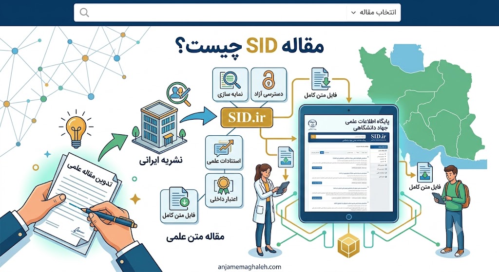 نحوه ثبت و انتشار مقالات در پایگاه SID