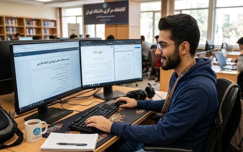 لیست مجلات علمی پژوهشی ادبیات فارسی