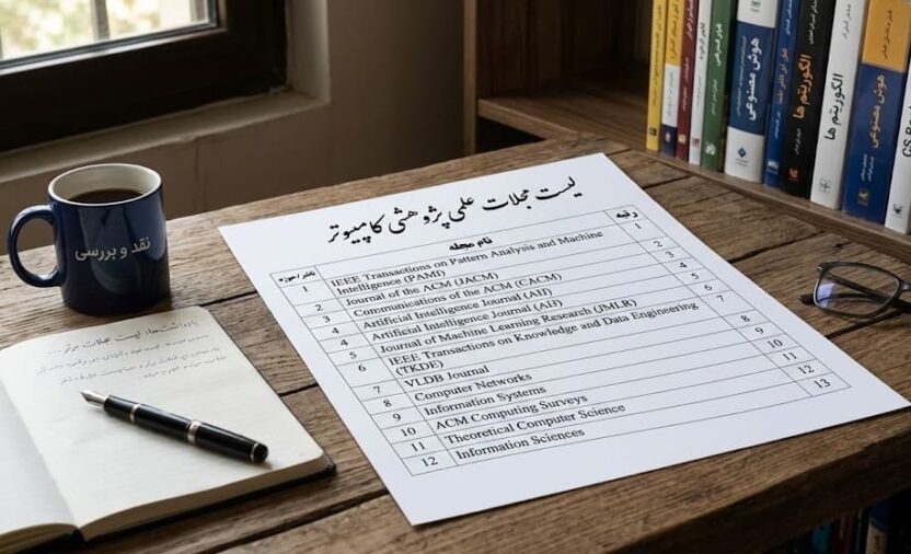 لیست مجلات علمی پژوهشی کامپیوتر
