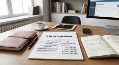 لیست مجلات علمی پژوهشی حقوق جزا