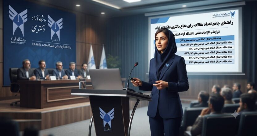 تعداد مقالات برای دفاع دکتری دانشگاه آزاد+راهنمای جامع
