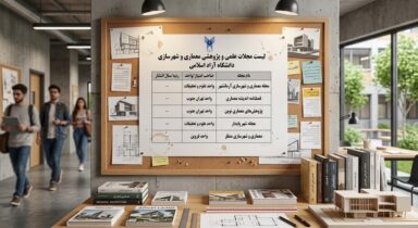 لیست مجلات معماری دانشگاه آزاد