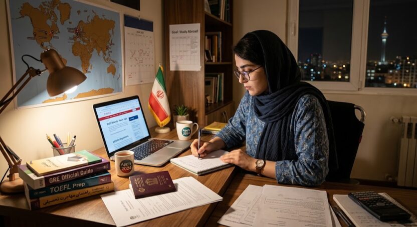برای اپلای تحصیلی از کجا شروع کنیم؟